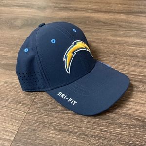 Nike Chargers NFL Fitted Dri Fit Hat